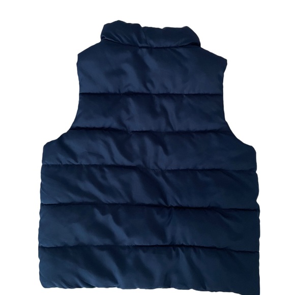 Gap Kids Boys Navy Blue Puffer Vest Size:4 - Picture 2 of 5
